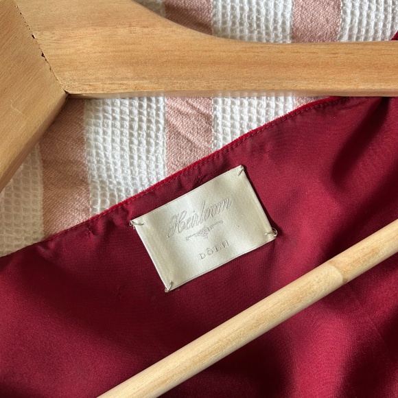 Doen Celestine Rosso Velvet Dress - Picture 8 of 11